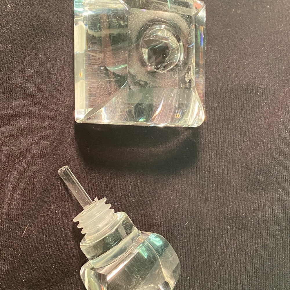 Lead Crystal Perfume Bottle View 3